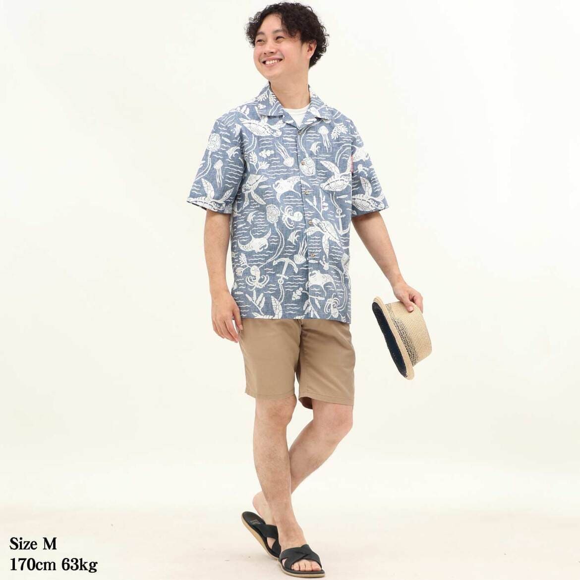 かりゆしウェアモデル着用画像