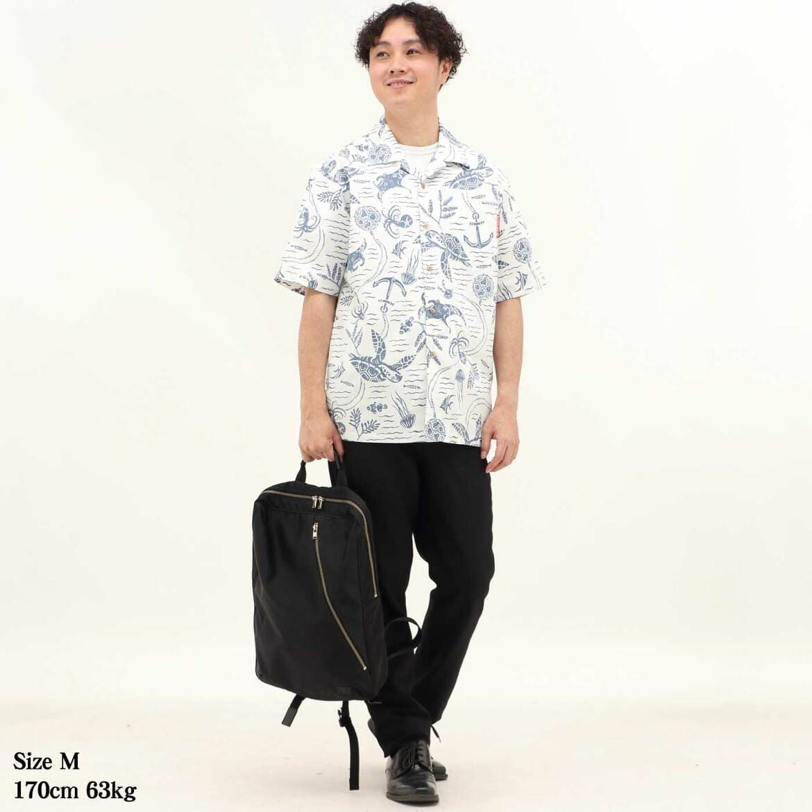 かりゆしウェアモデル着用画像