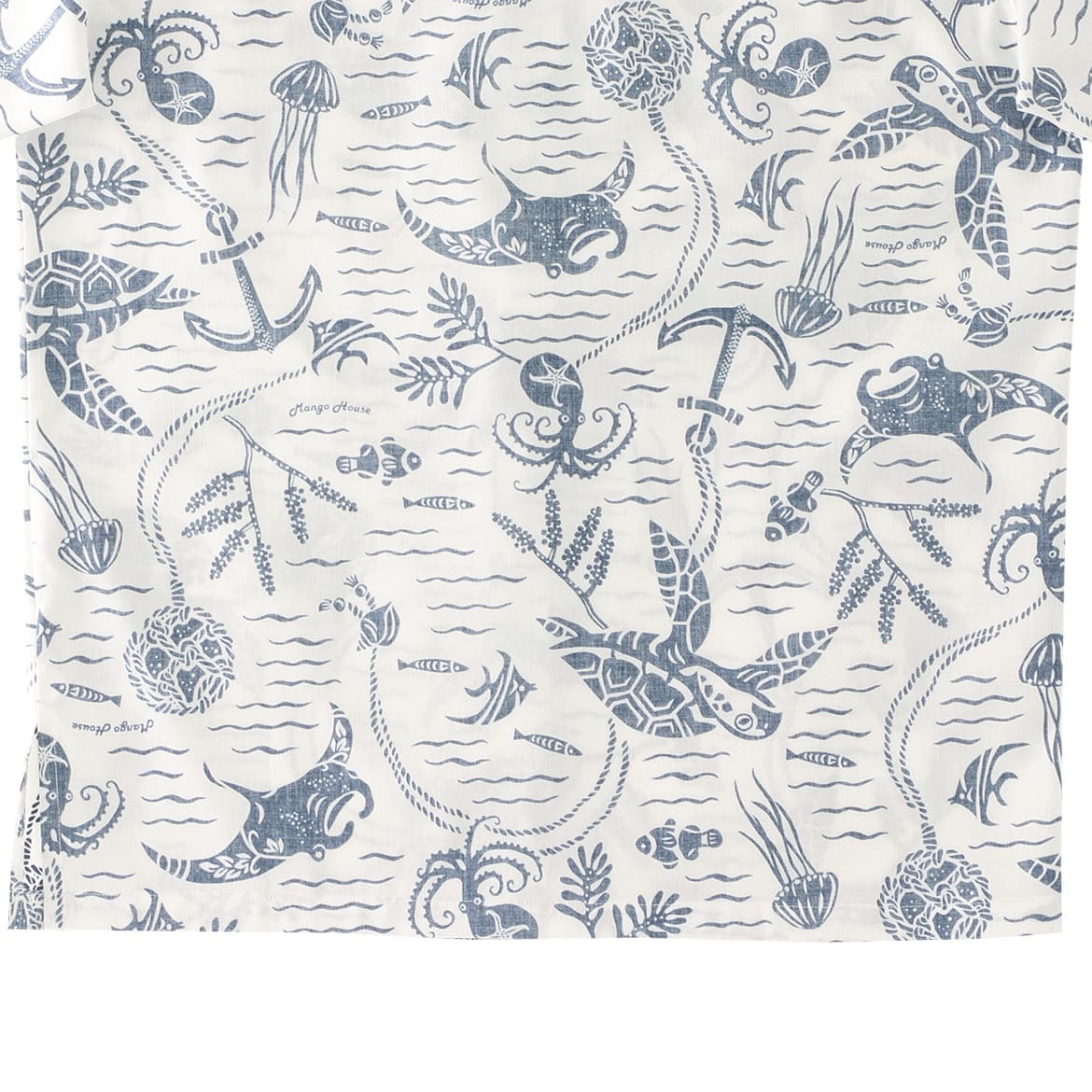 シャツ裏拡大画像