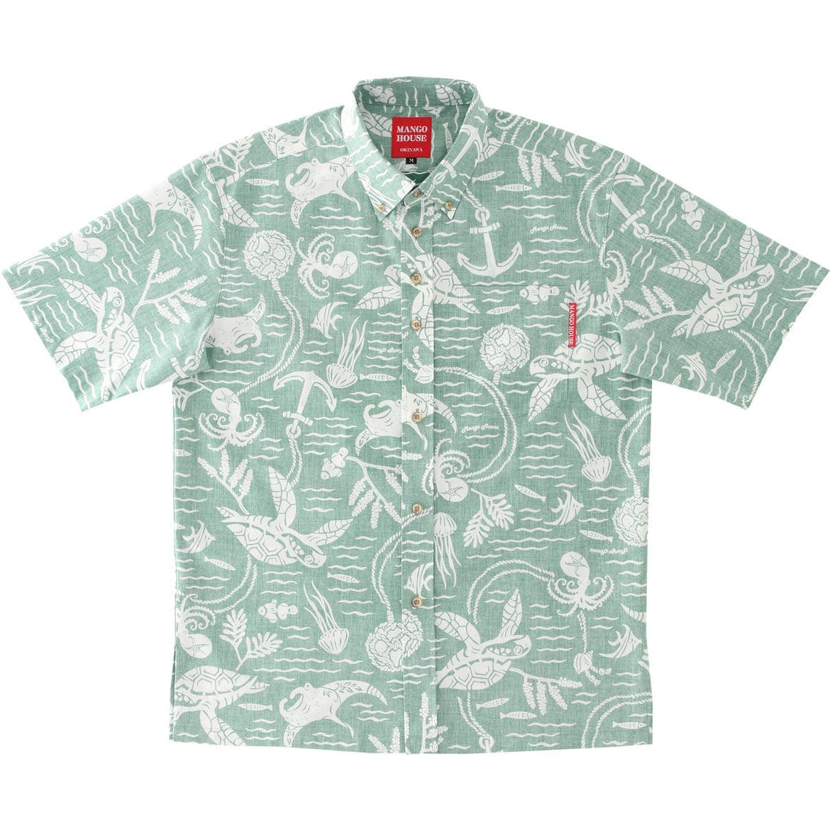 かりゆしウェア　サムネイル画像（グリーン）