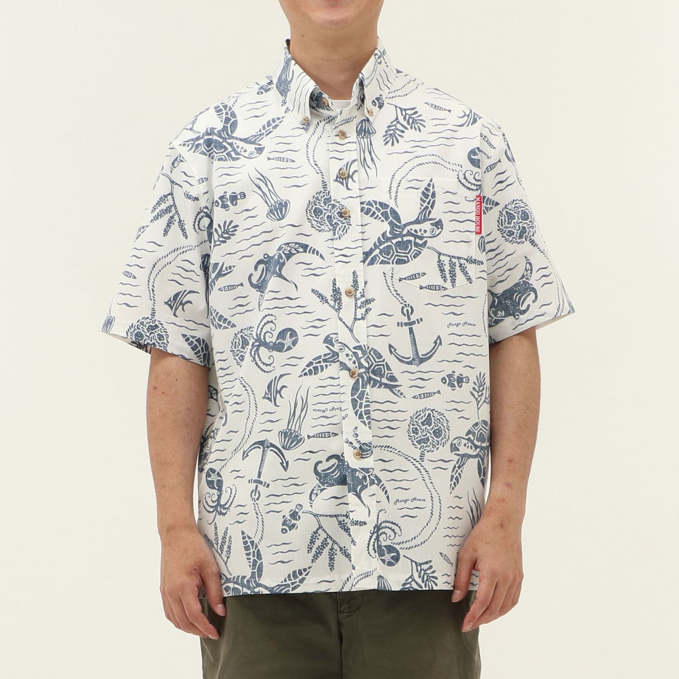 かりゆしウェアモデル着用画像