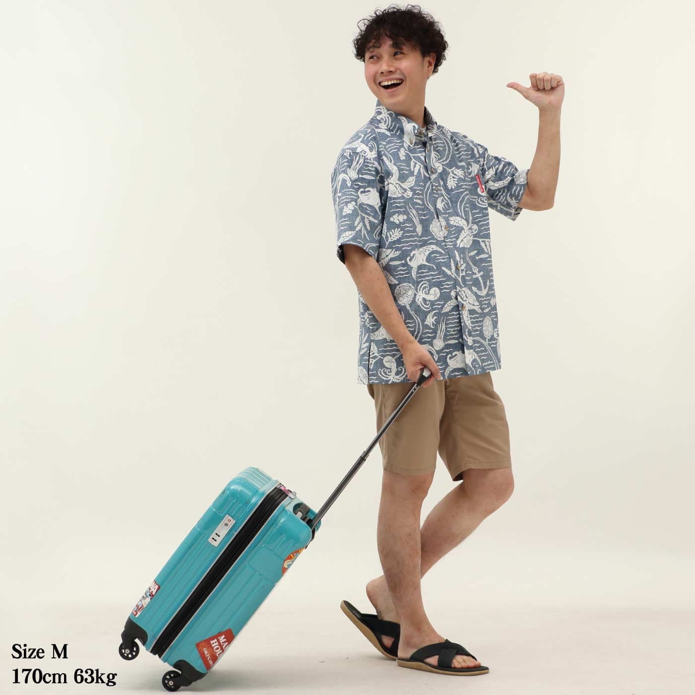 かりゆしウェアモデル着用画像