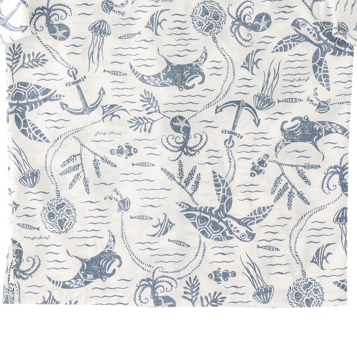 シャツ裏拡大画像