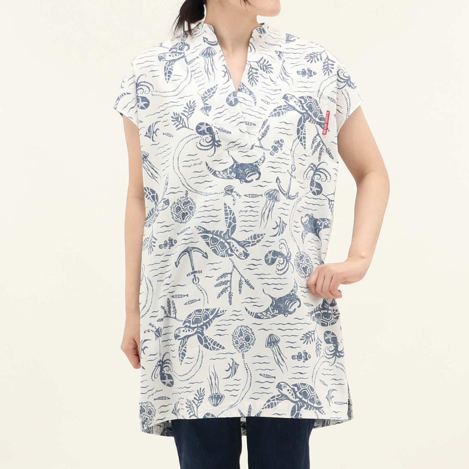 かりゆしウェアモデル着用画像