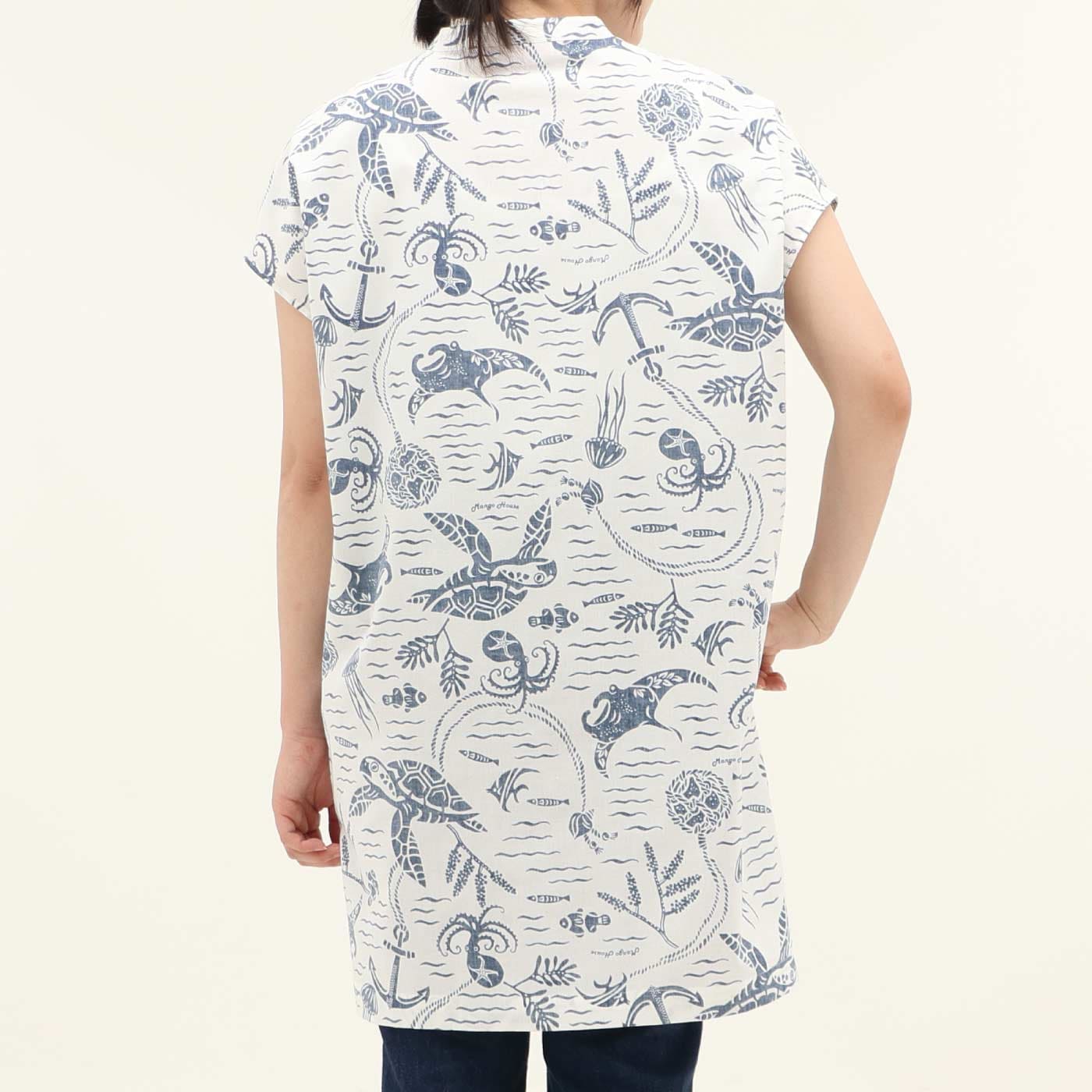 かりゆしウェアモデル着用画像