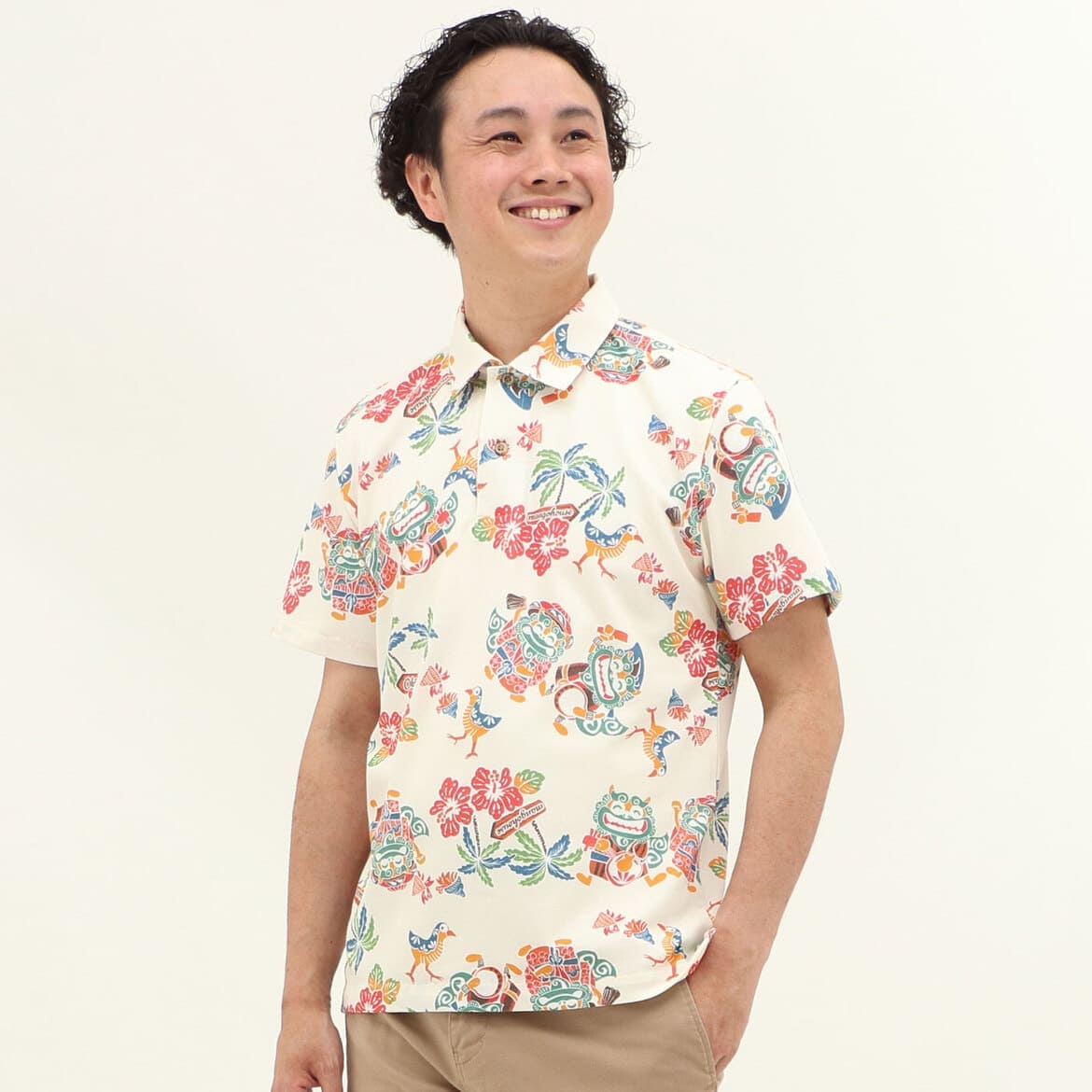 かりゆしウェアモデル着用画像