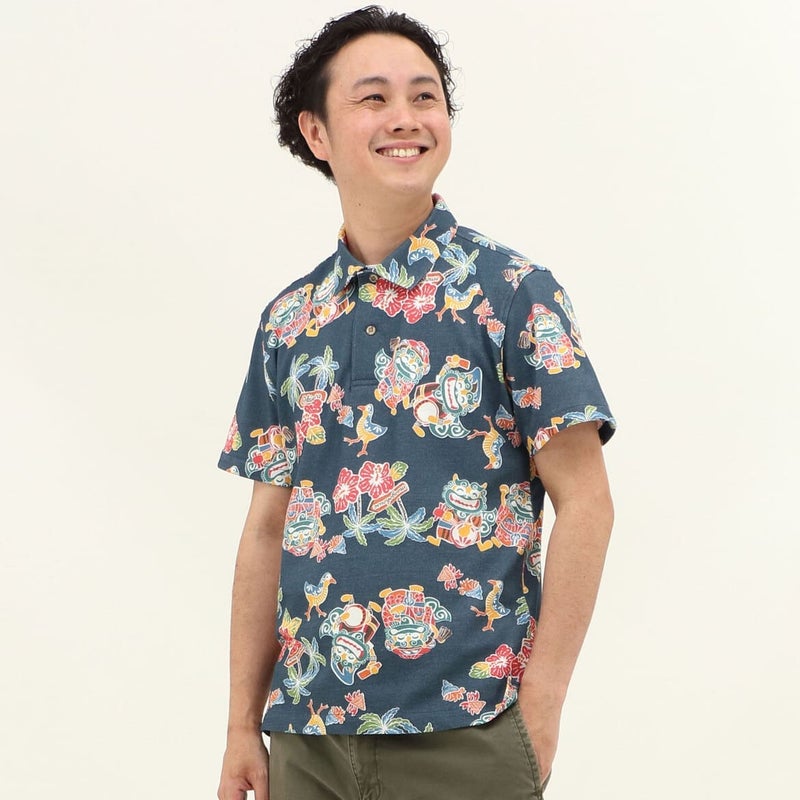かりゆしウェアモデル着用画像