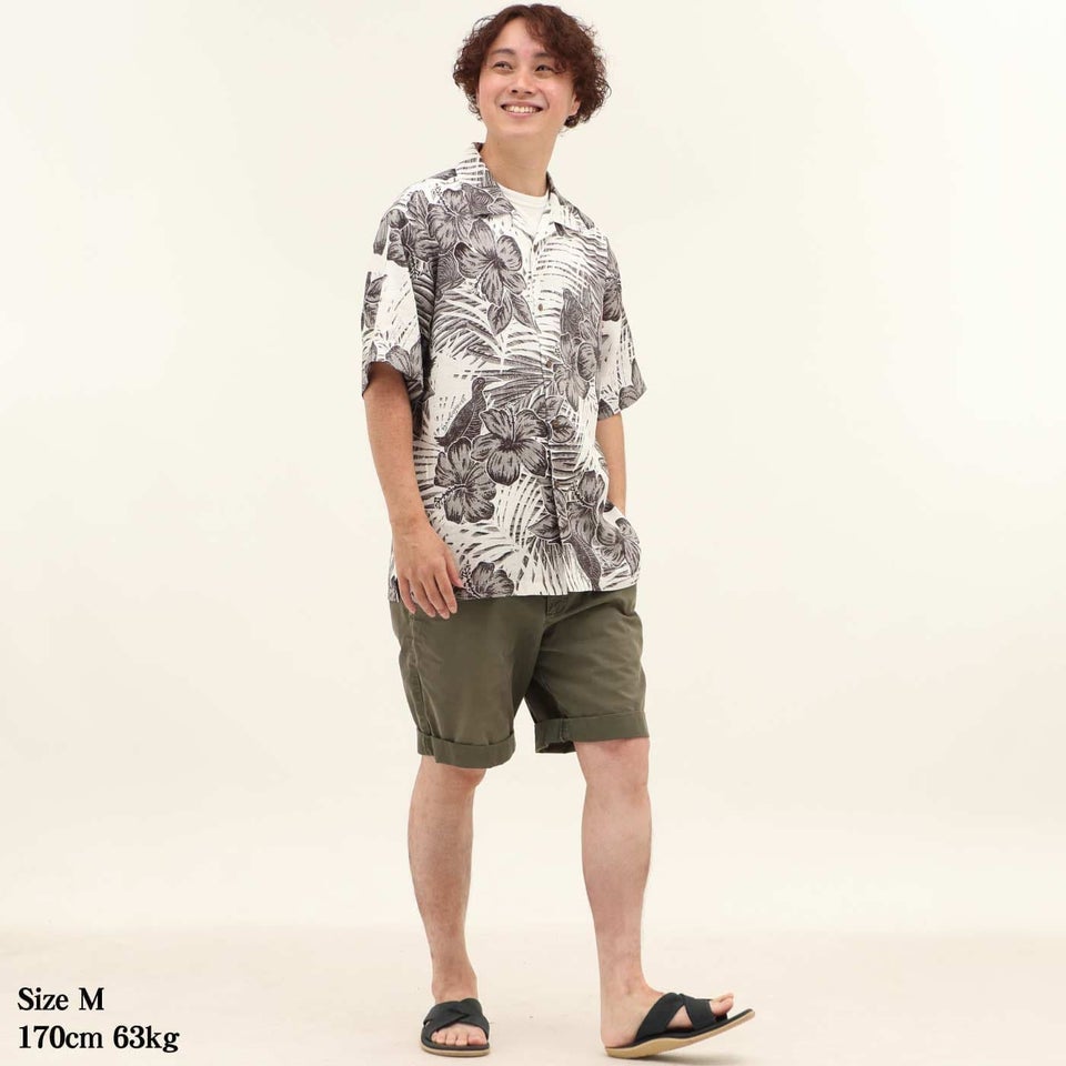 かりゆしウェアモデル着用画像