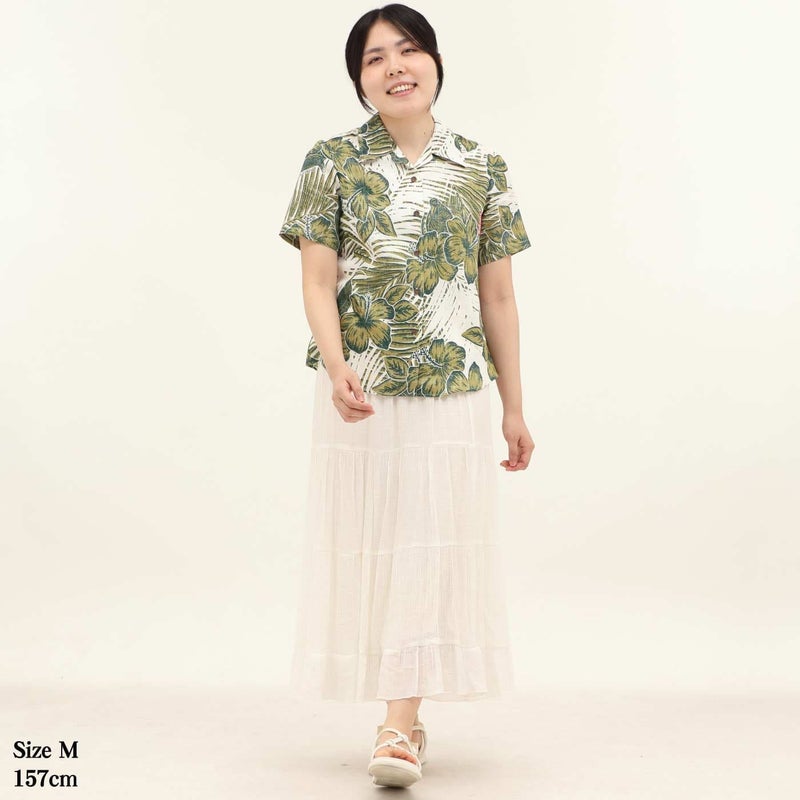 かりゆしウェアモデル着用画像