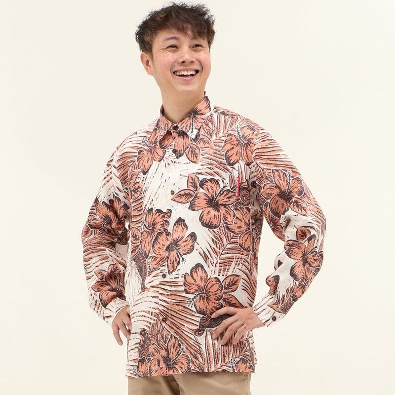 かりゆしウェアモデル着用画像