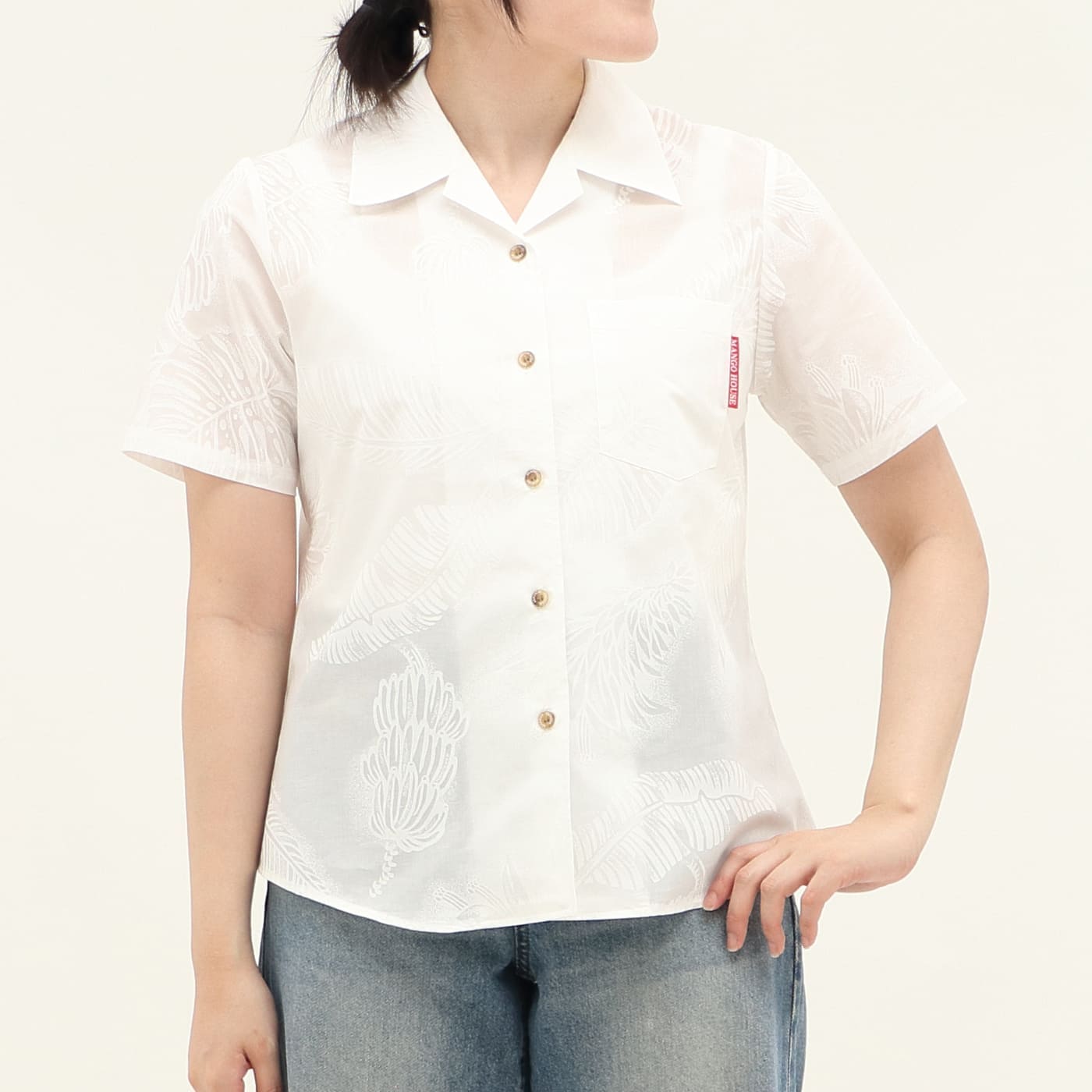 かりゆしウェアモデル着用画像