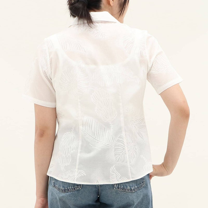 かりゆしウェアモデル着用画像