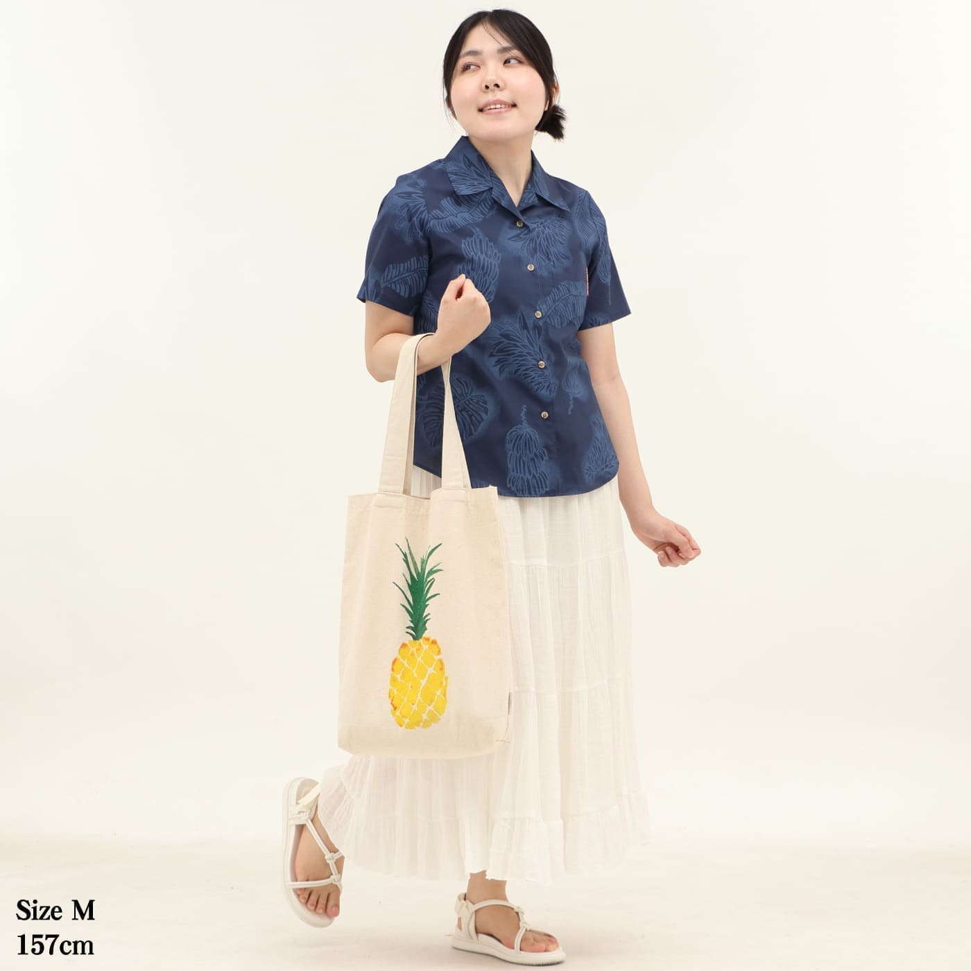 かりゆしウェアモデル着用画像