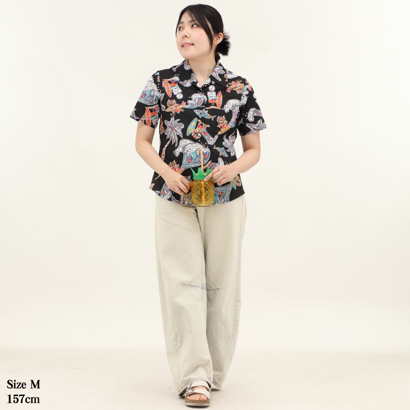 かりゆしウェアモデル着用画像