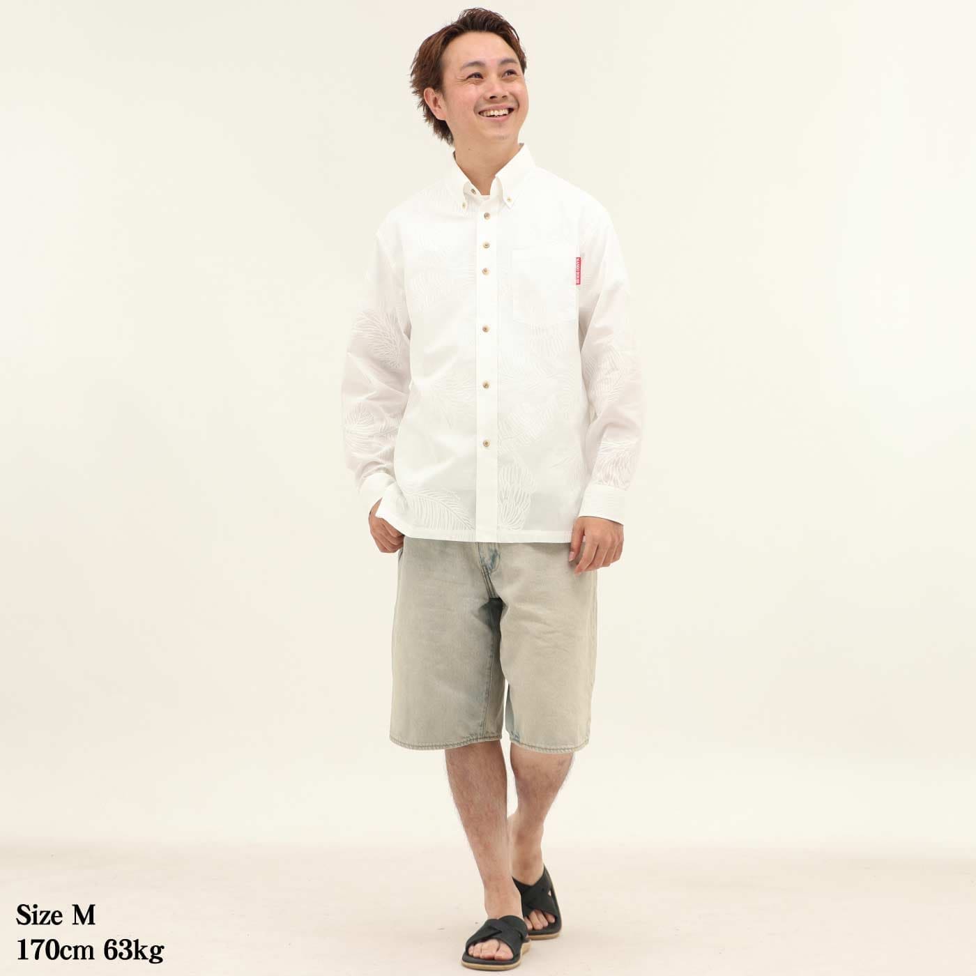 かりゆしウェアモデル着用画像