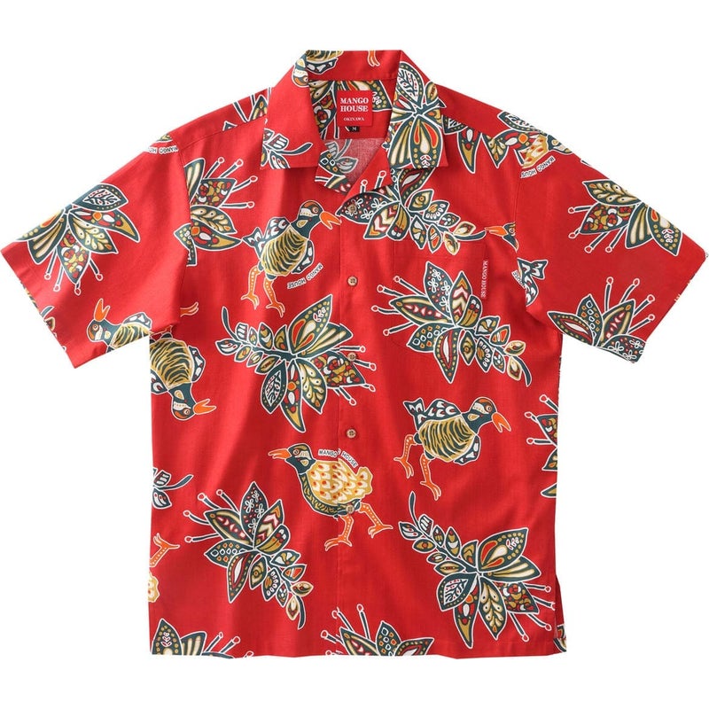 かりゆしウェアサムネイル画像（レッド）
