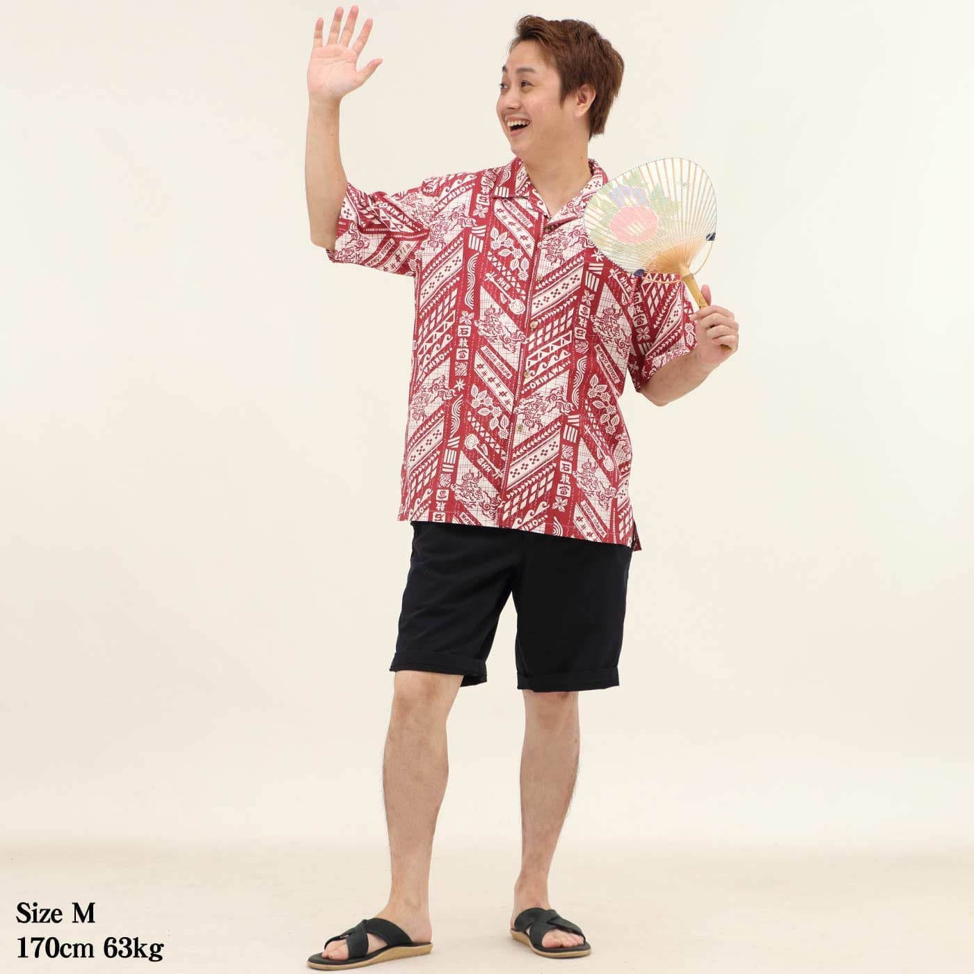 かりゆしウェアモデル着用画像