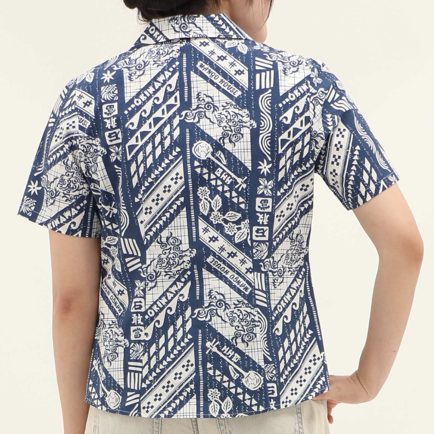 かりゆしウェアモデル着用画像