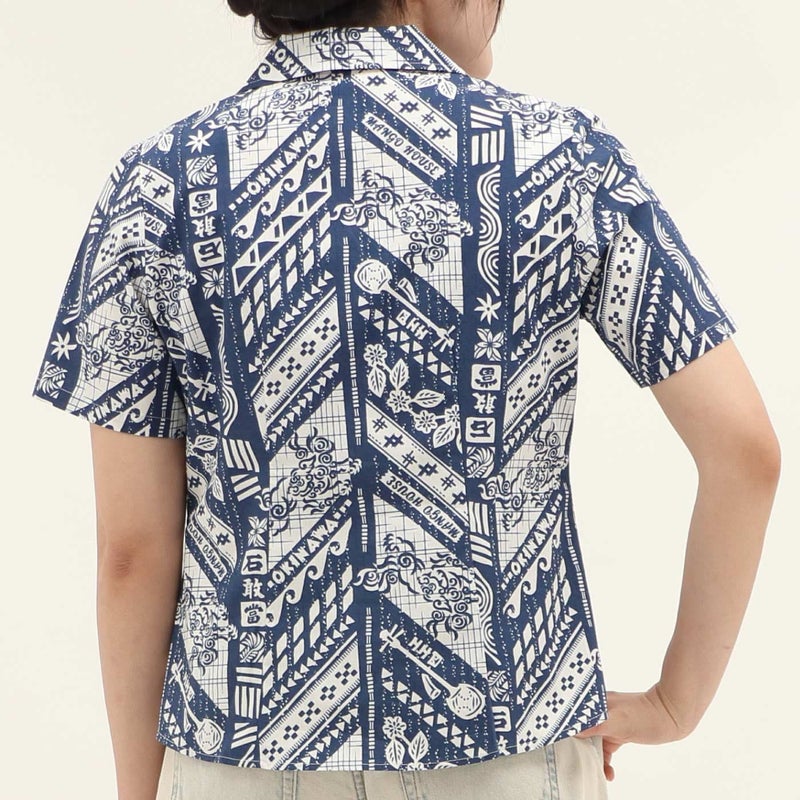 かりゆしウェアモデル着用画像