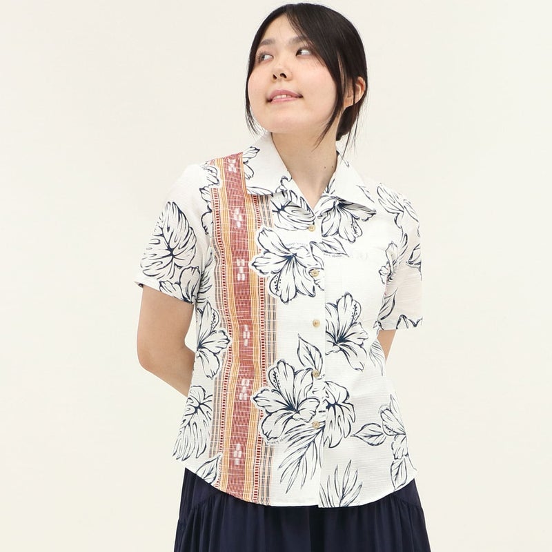 かりゆしウェアモデル着用画像