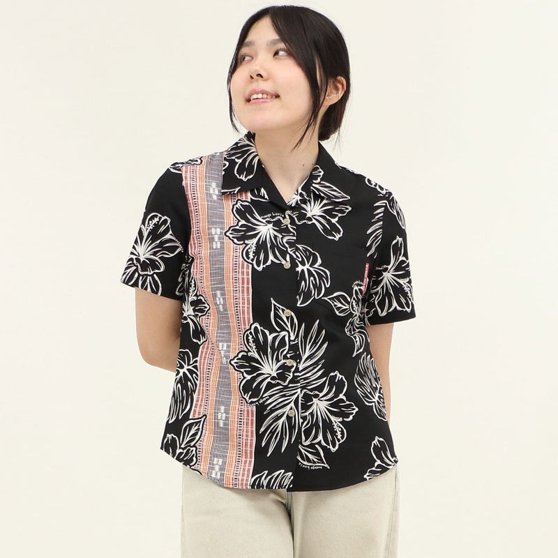 かりゆしウェアモデル着用画像