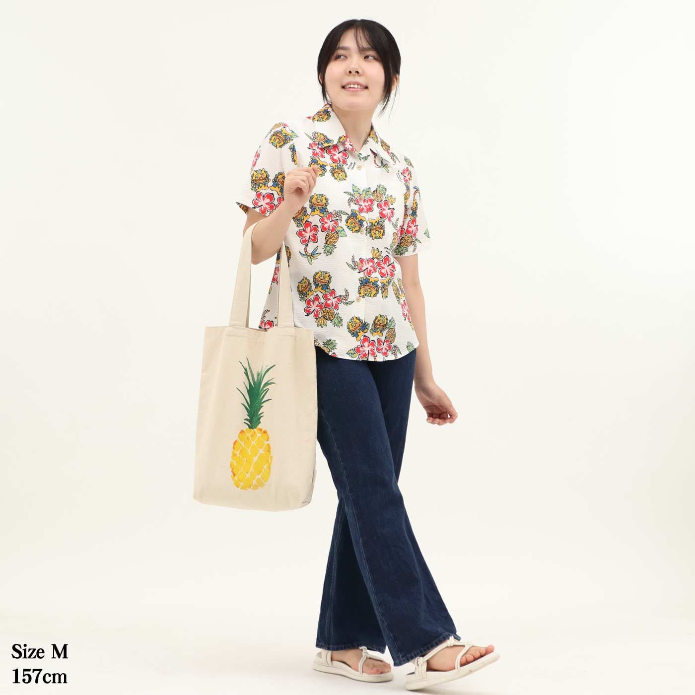 かりゆしウェアモデル着用画像