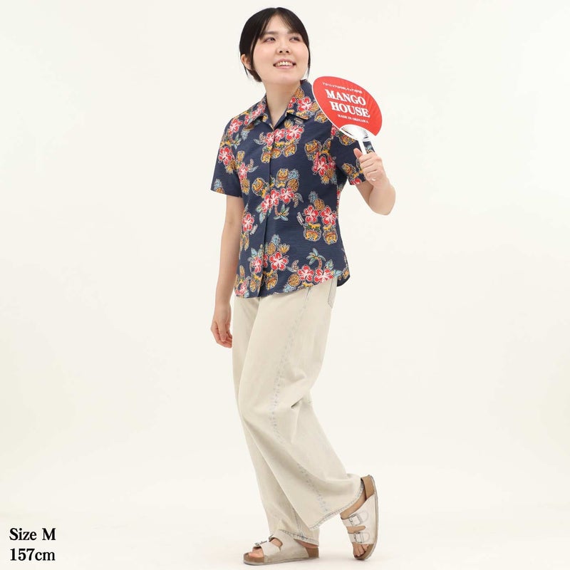 かりゆしウェアモデル着用画像