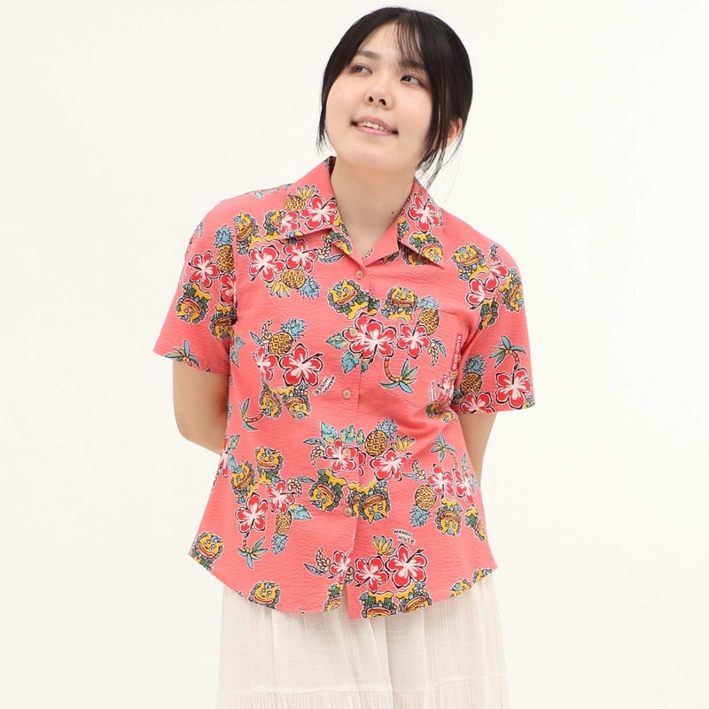 かりゆしウェアモデル着用画像