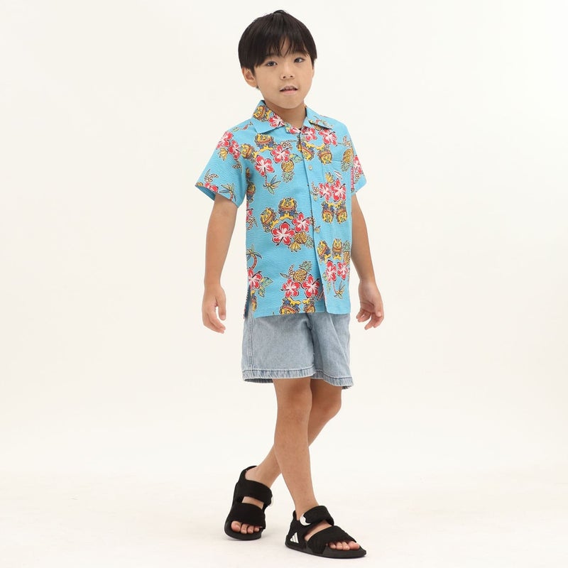 かりゆしウェアモデル着用画像