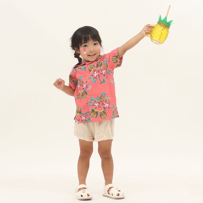 かりゆしウェアモデル着用画像