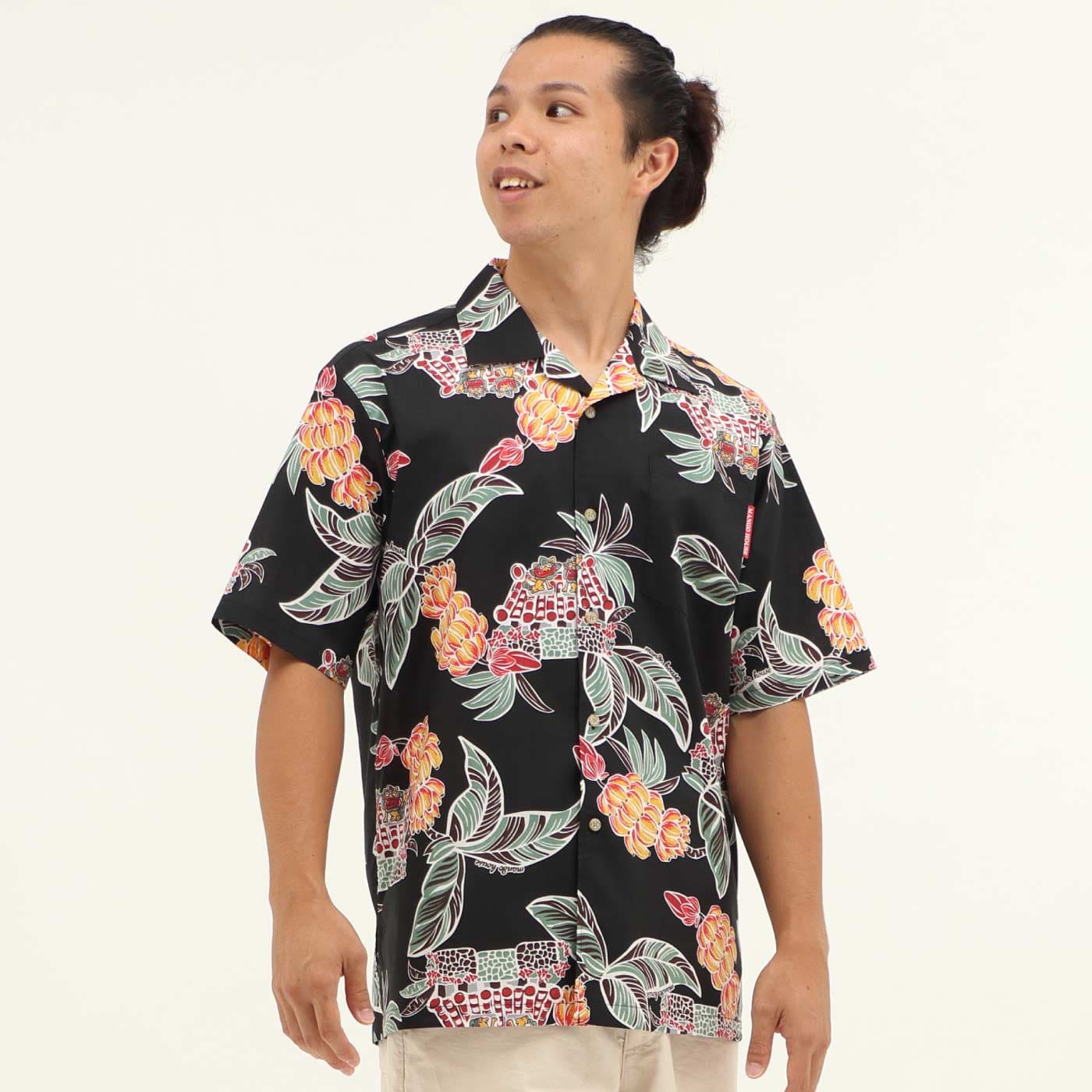 かりゆしウェアモデル着用画像