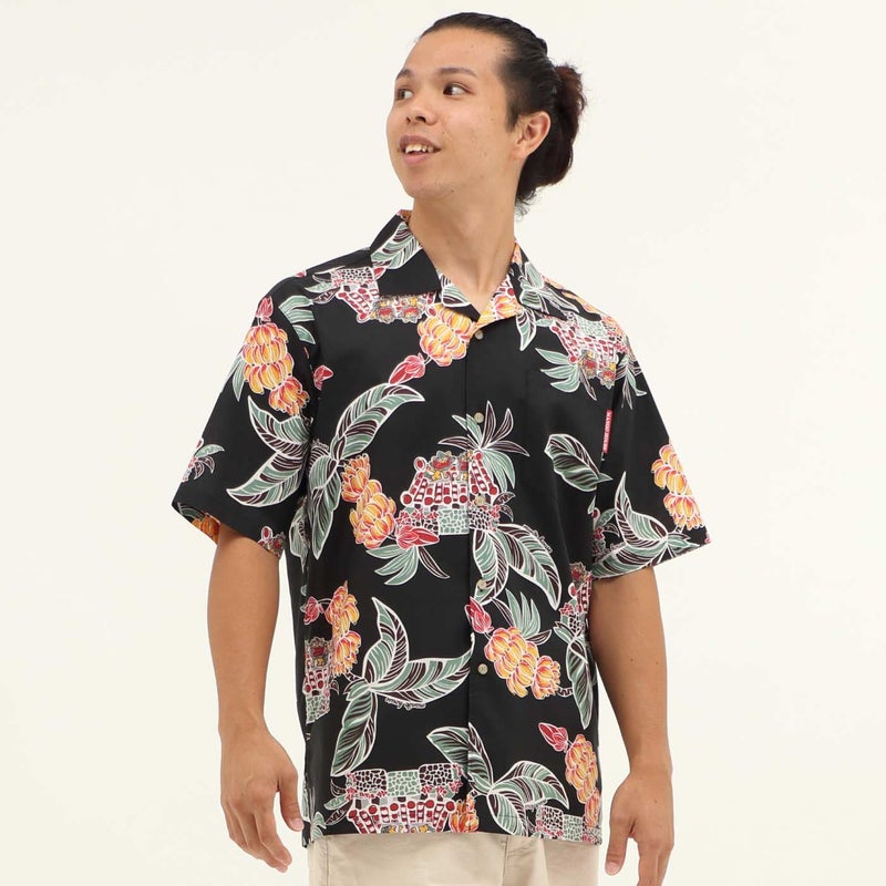 かりゆしウェアモデル着用画像