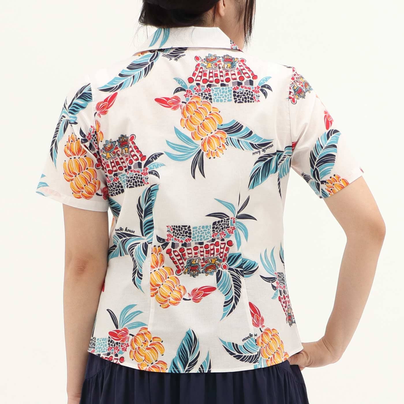 かりゆしウェアモデル着用画像