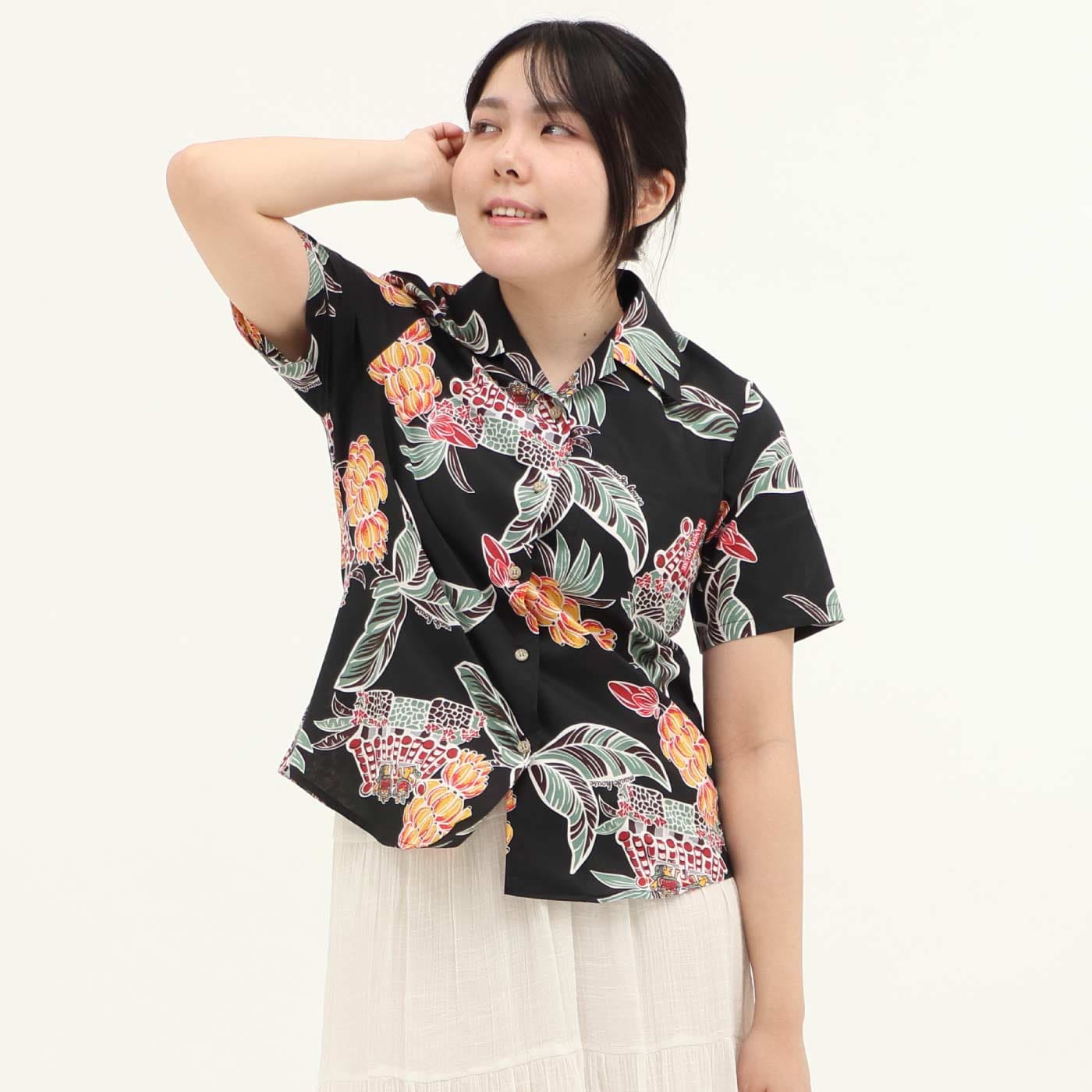 かりゆしウェアモデル着用画像