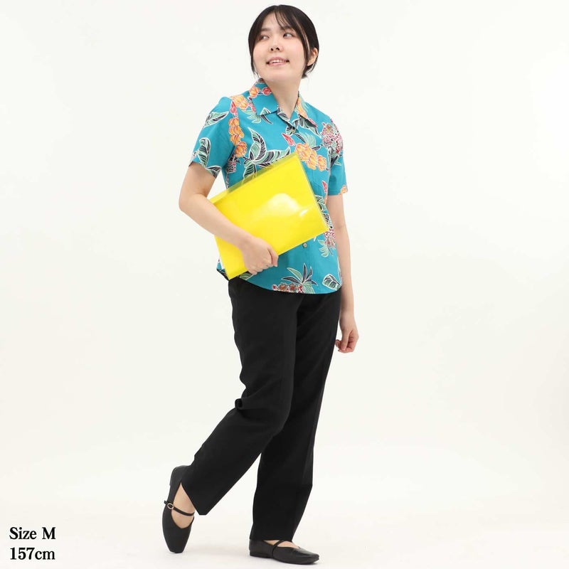かりゆしウェアモデル着用画像