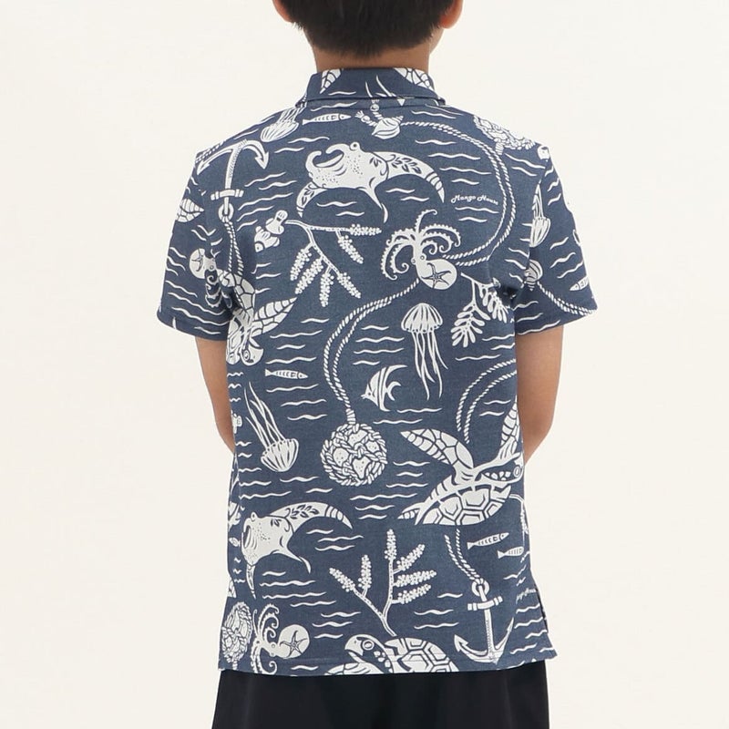 かりゆしウェアモデル着用画像