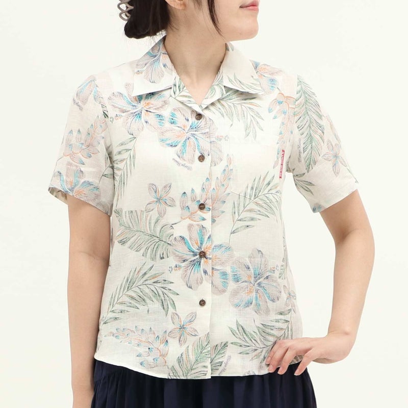 かりゆしウェアモデル着用画像