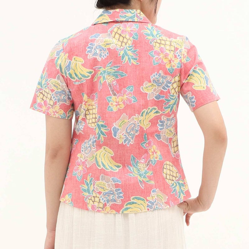 かりゆしウェア　モデル着用画像