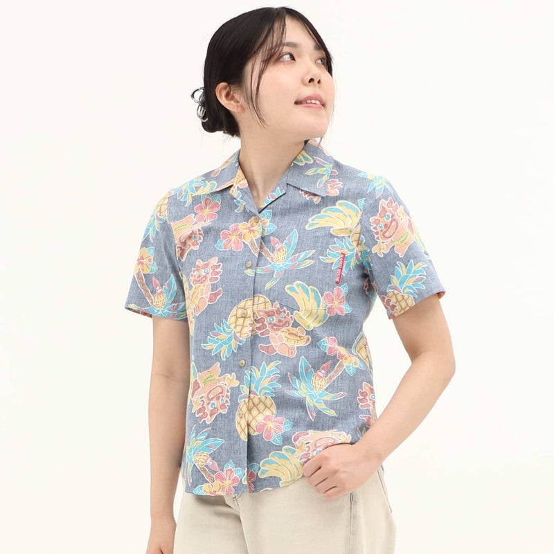かりゆしウェア　モデル着用画像