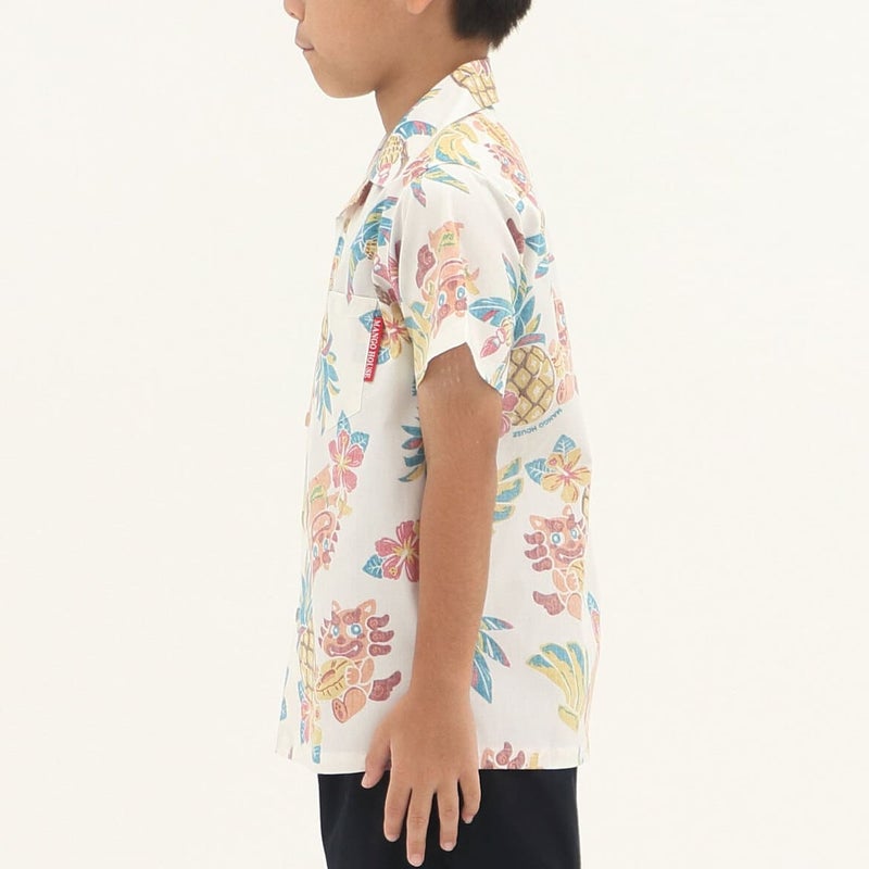 かりゆしウェアモデル着用画像