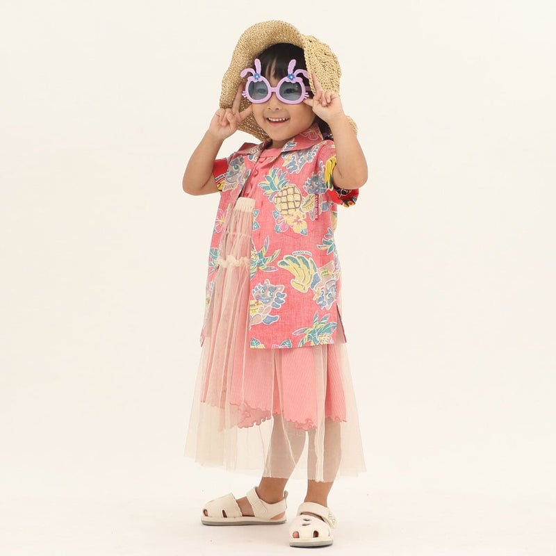 かりゆしウェアモデル着用画像