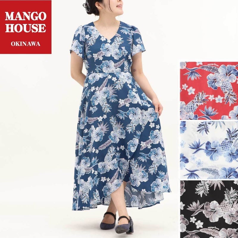 かりゆしウェアモデル着用画像